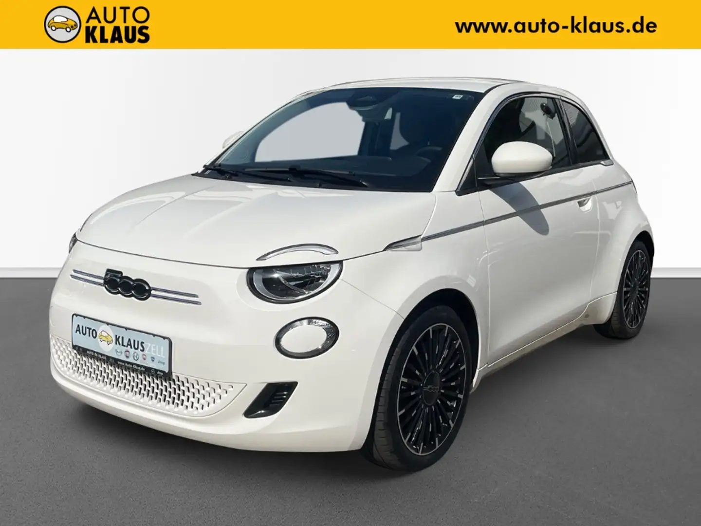 Fiat 500e Icon Sitzheizung Navi CarPlay Tempomat PDC Weiß - 1