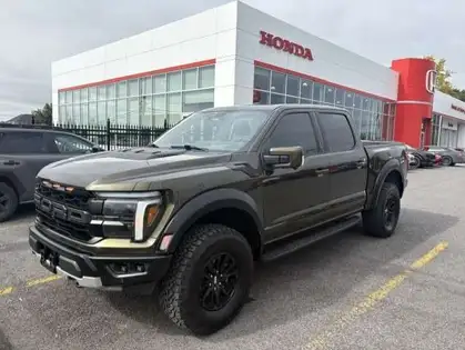 Green 2024 Ford F-150 Pickup Truck Four-Wheel Drive Automatic