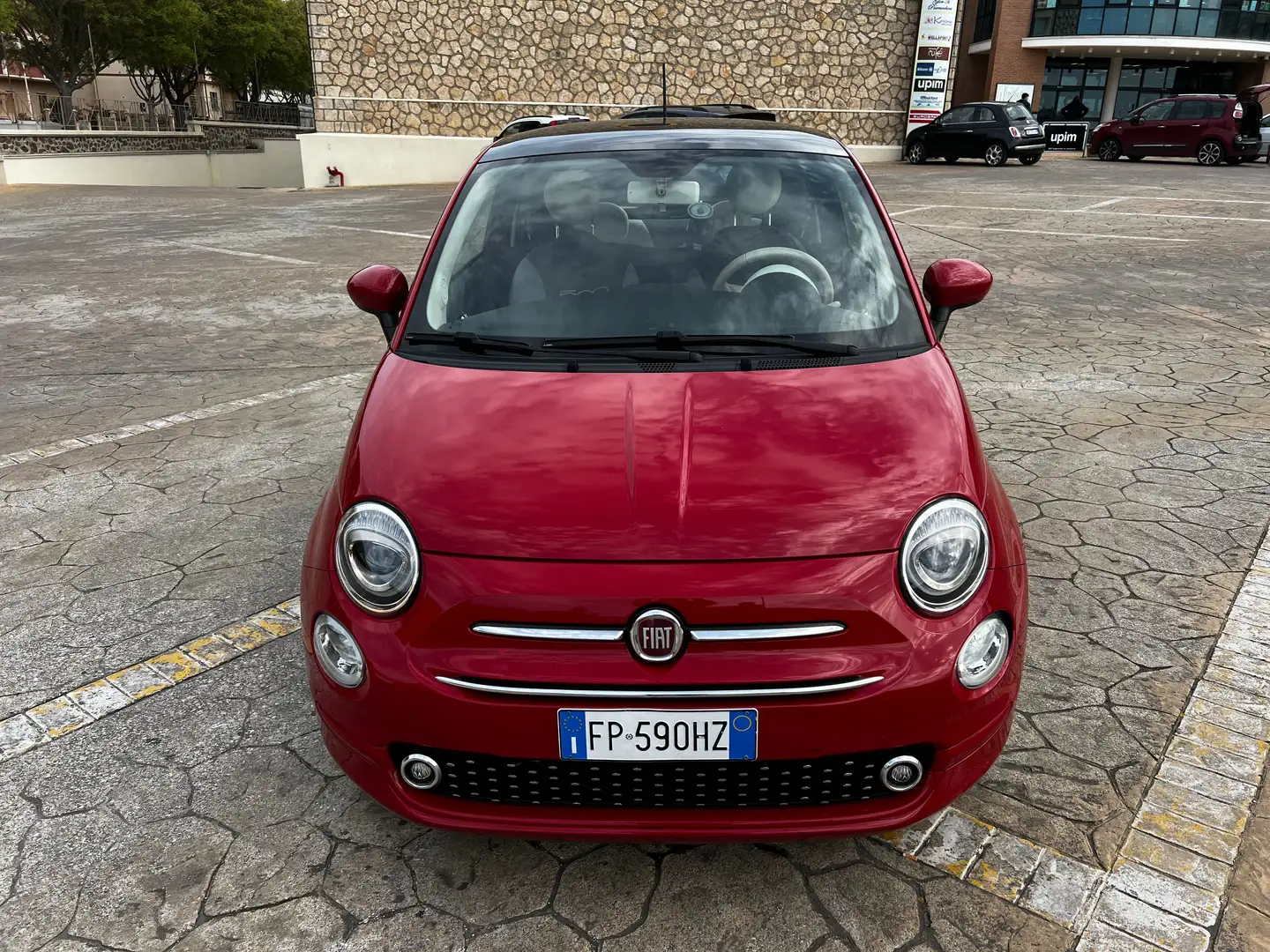 Fiat 500 500 1.3 mjt Lounge 95cv my18 Rosso - 1