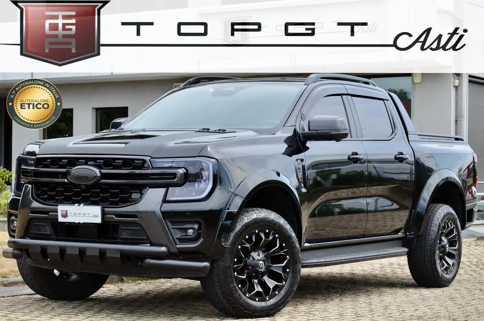 Ford Ranger 3.0 tdi doppia cabina Wildtrak awd 240cv auto Nero - 1