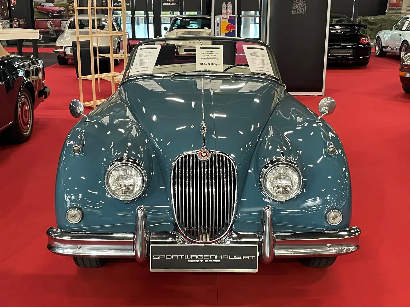 Jaguar XK XK150 OTS Roadster mit Wertgutachten Синій - 2