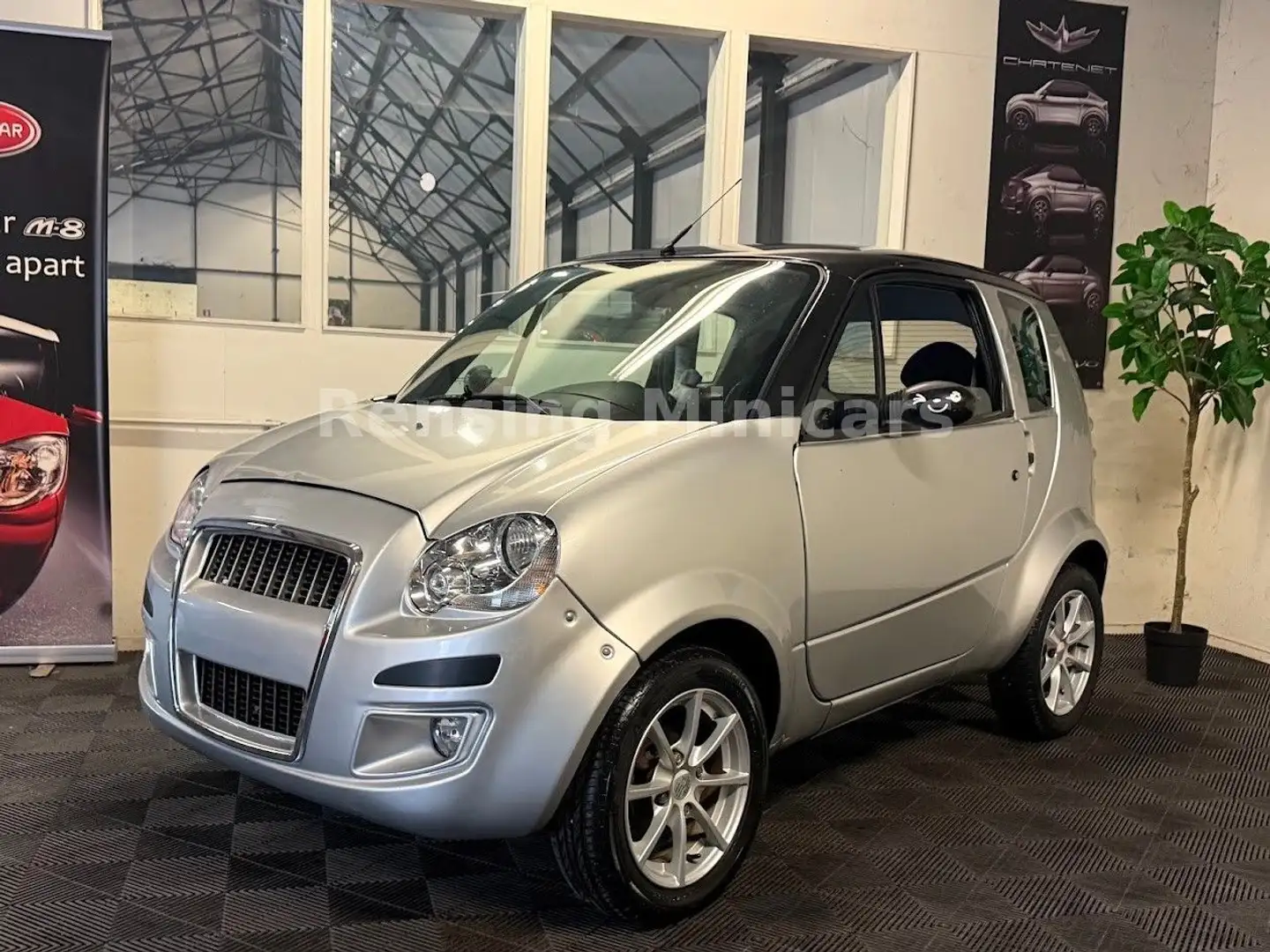 Grecav Sonique Audi Look Mopedauto Microcar 45 KM Argento - 2