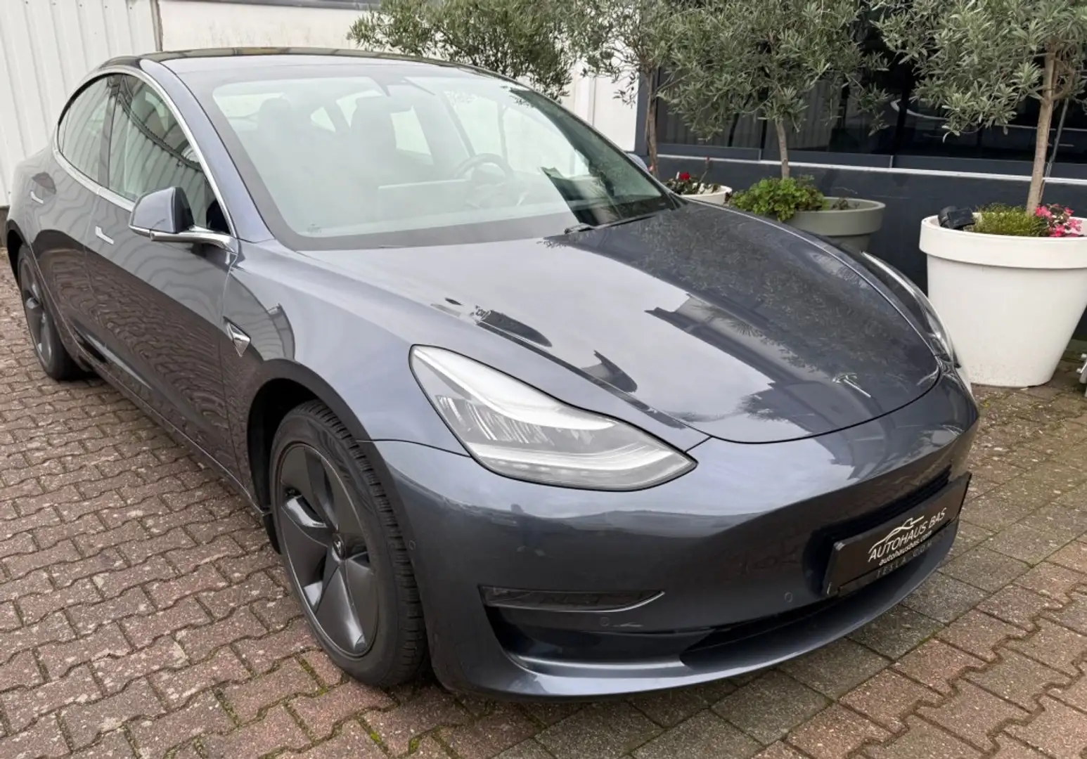 Tesla Model 3 Long Range AWD Grau - 1