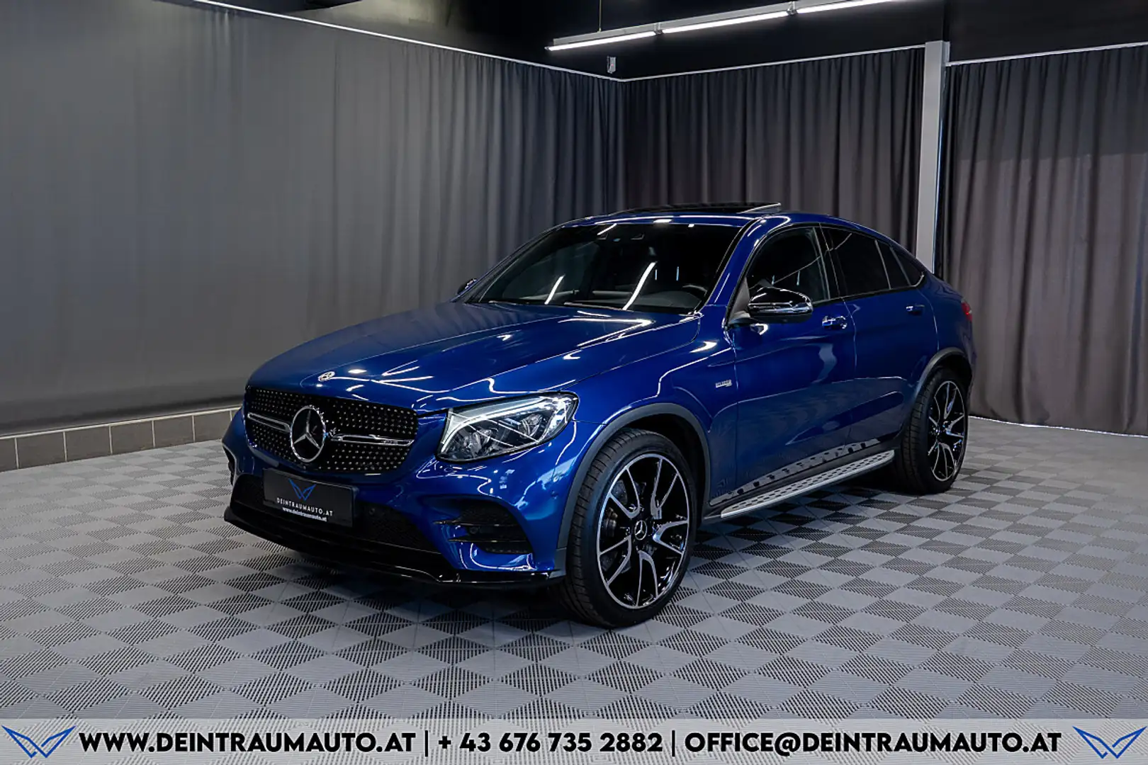 Mercedes-Benz GLC 43 AMG GLC 43 Mercedes-AMG 4MATIC Aut.*BURMESTER*SHZ+L... Blau - 1