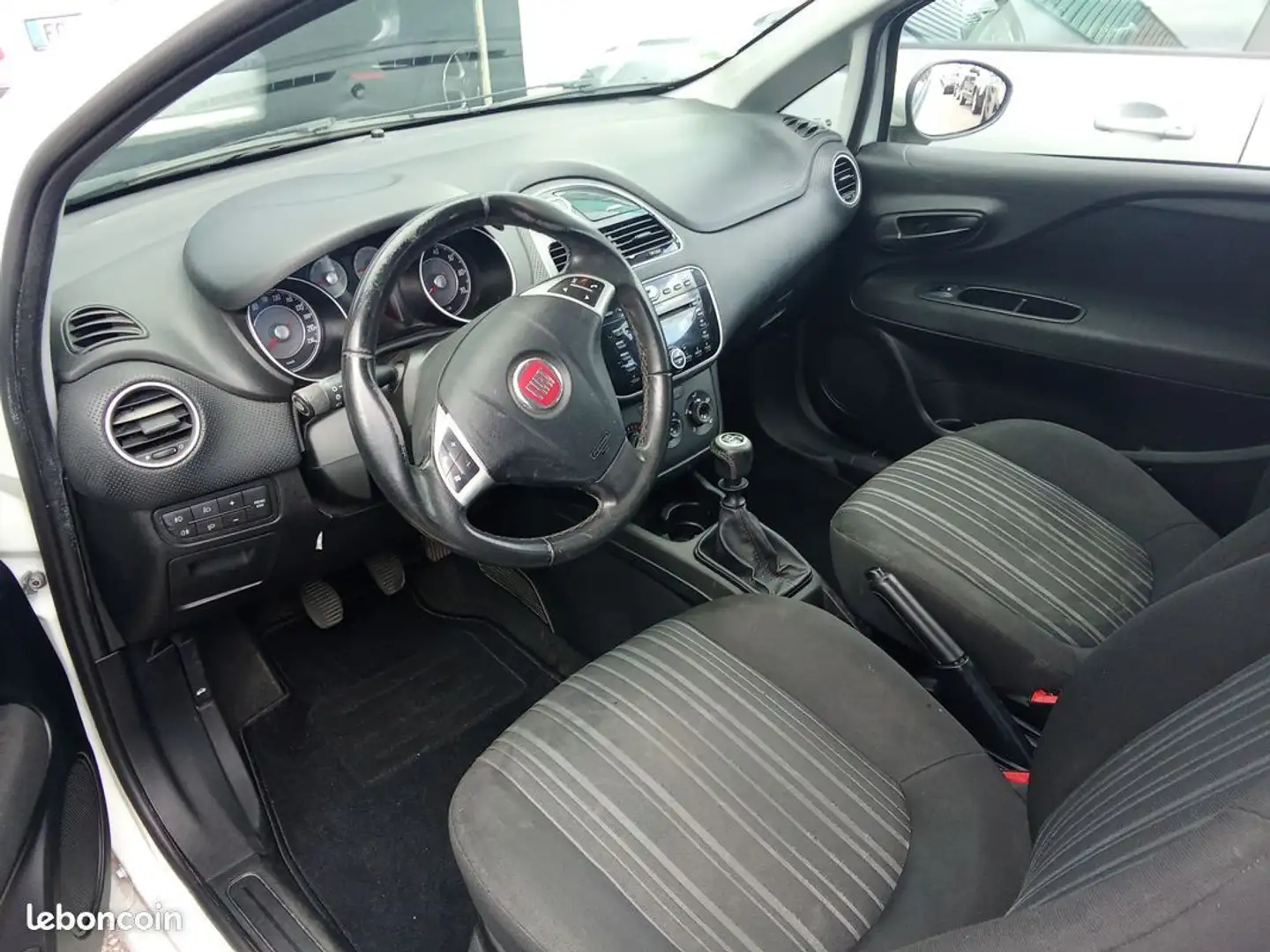 Fiat Grande Punto Belle 1.2 pack 2011 tbe revise reprise Bianco - 2