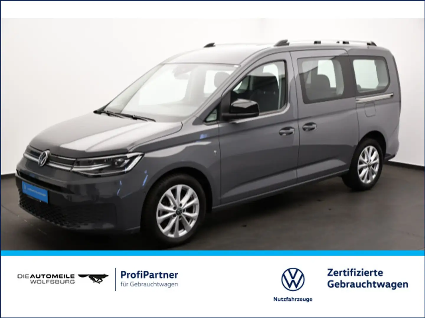Volkswagen Caddy Life 2.0 TDI DSG Life 7SITZE/AHK/NAVI Grau - 1