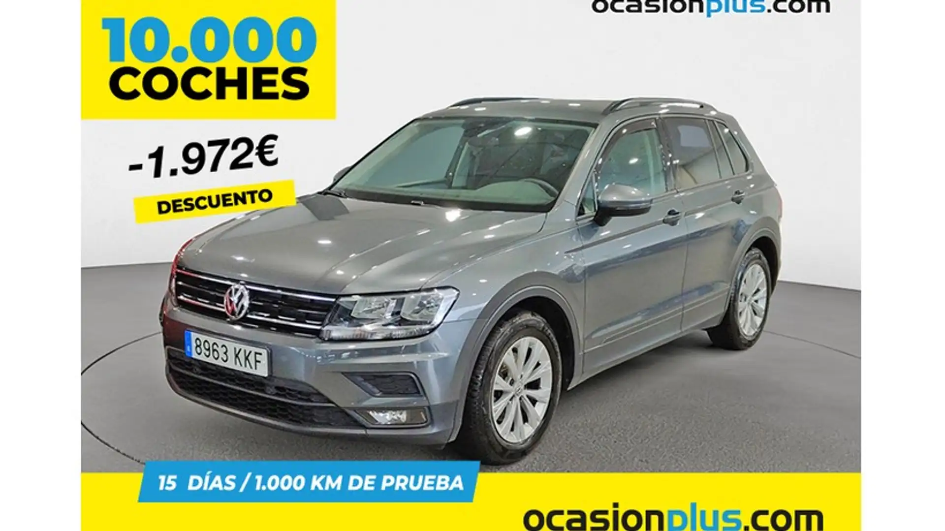 Volkswagen Tiguan 1.4 TSI Edition 92kW Gris - 1