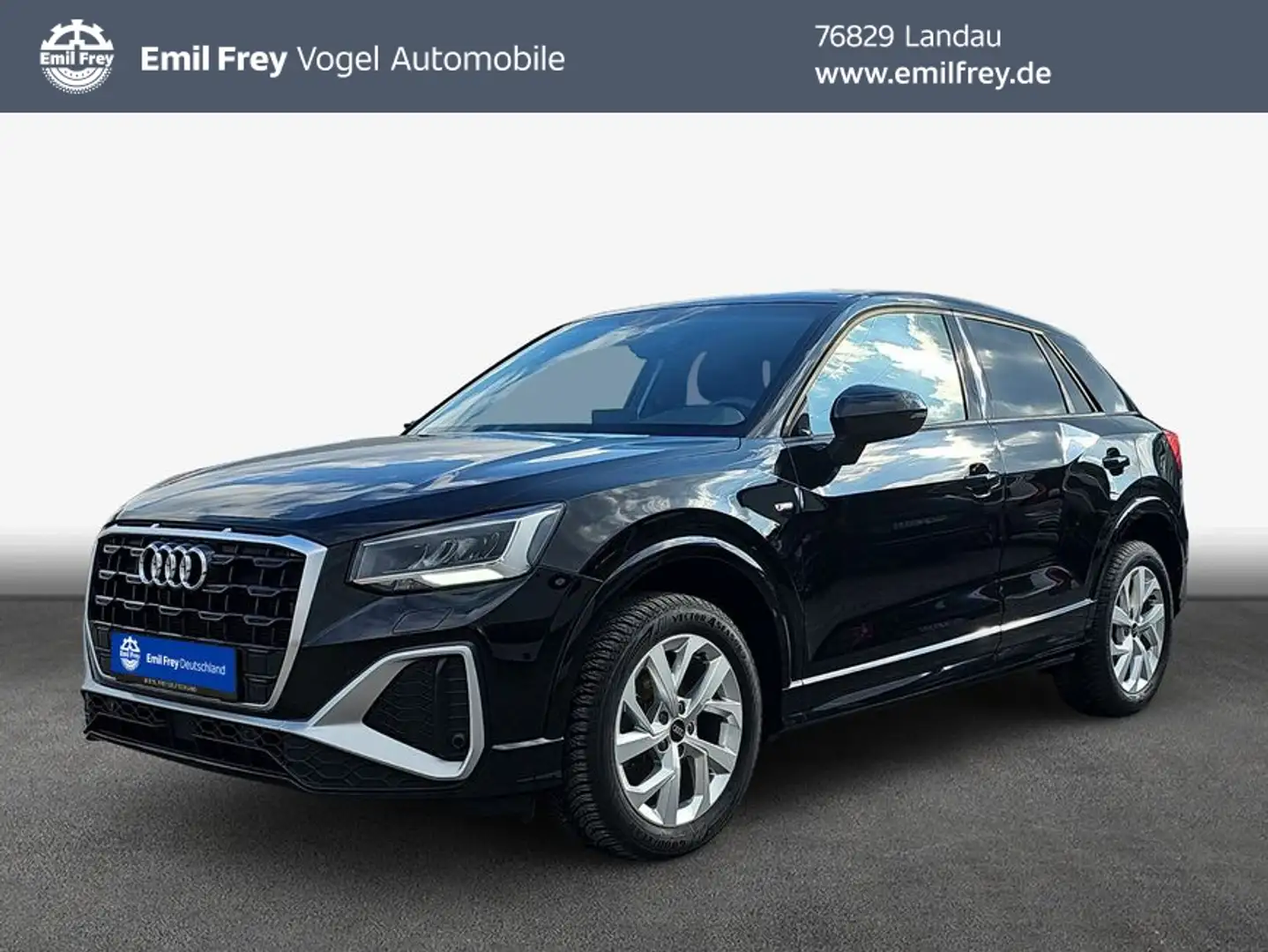 Audi Q2 35 TFSI S tronic S line LED* Schwarz - 1