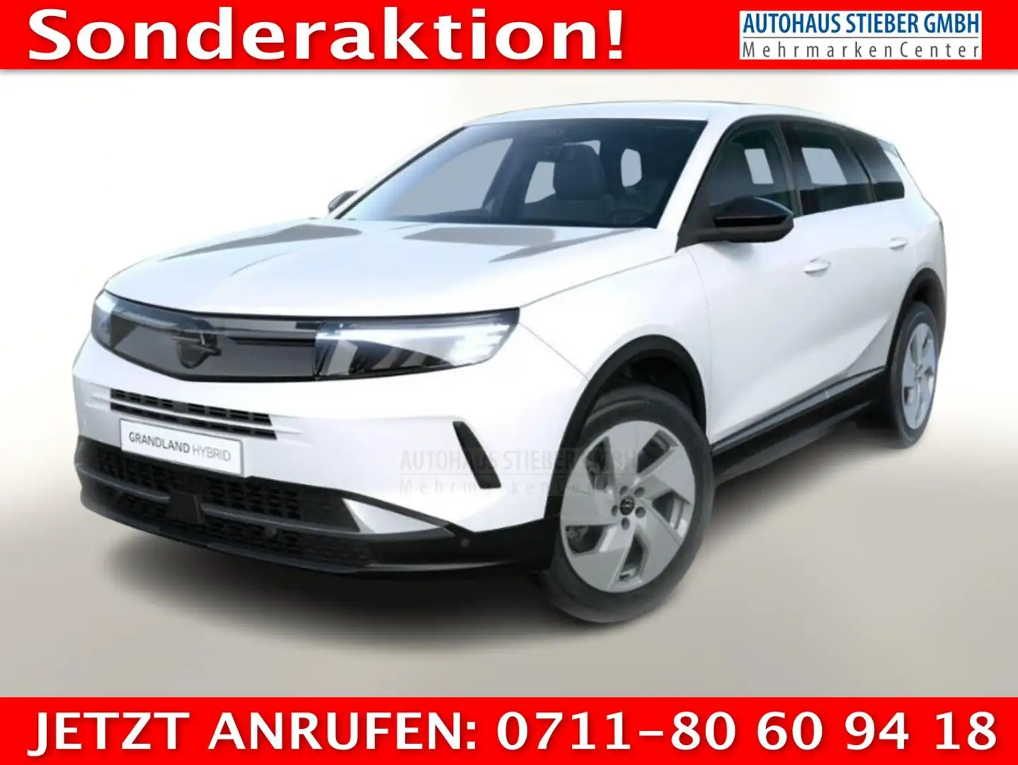 Opel Grandland Edition Hybrid AUT KomfortP TechP Nav 107 kW (1... Blanco - 1