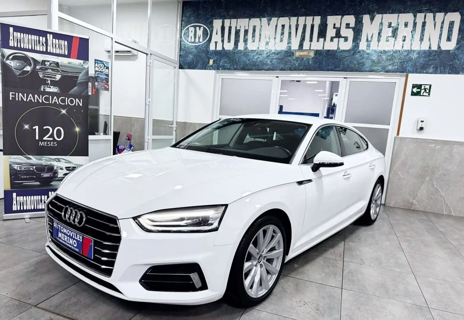Audi A5 Sportback 2.0TDI S tronic 110kW Blanco - 1