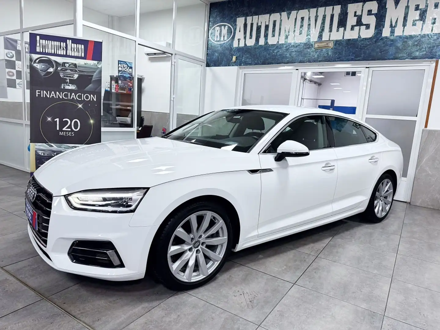 Audi A5 Sportback 2.0TDI S tronic 110kW Blanco - 2