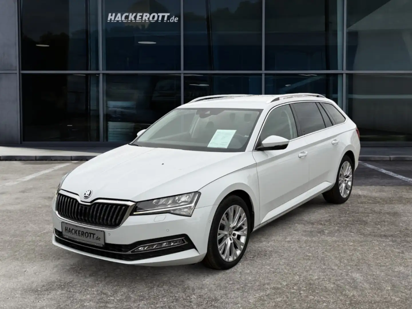 Skoda Superb Combi Style 2.0 TDI DSG 110kW AHK Standheizung Weiß - 2