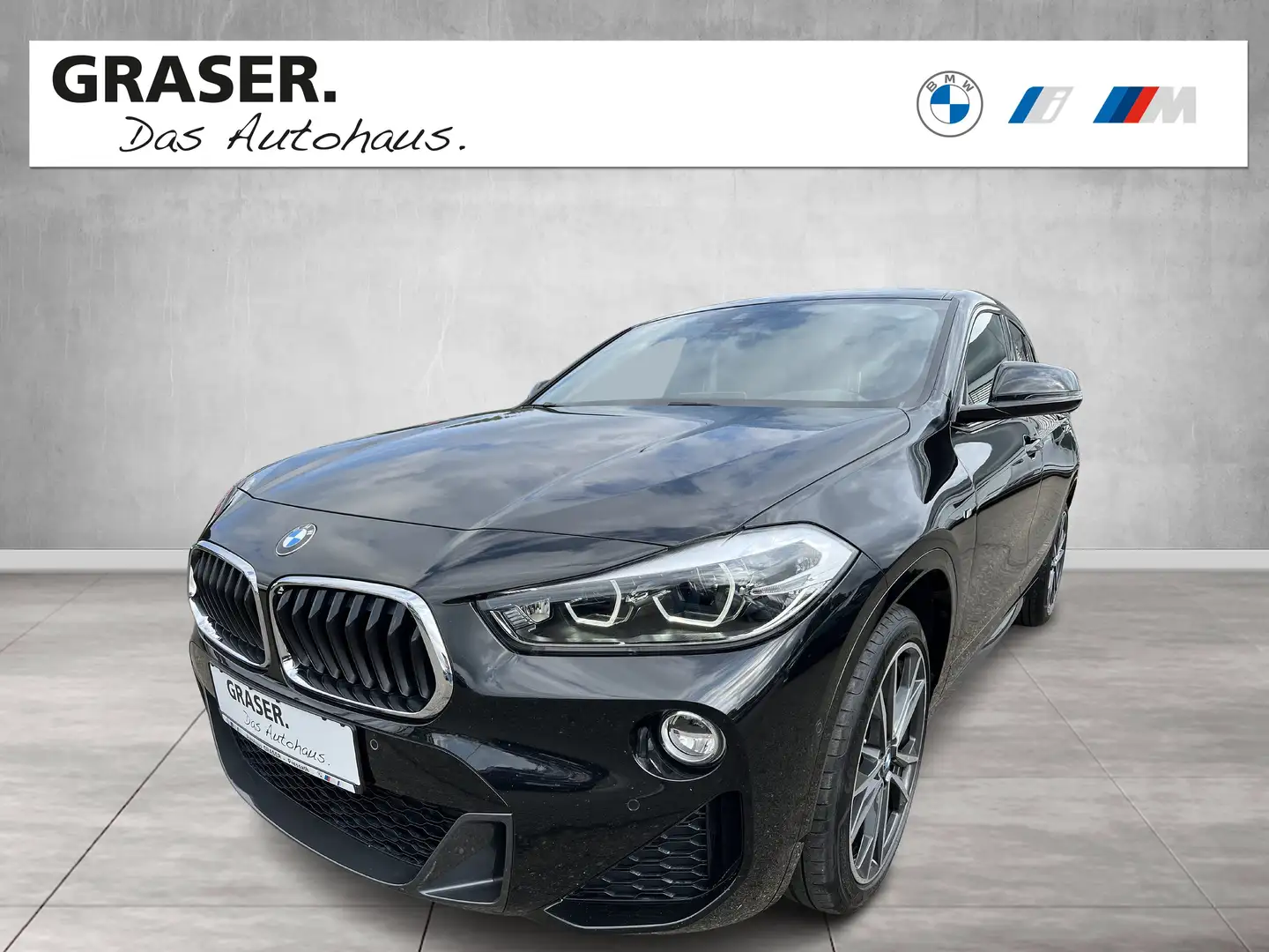 BMW X2 xDrive18d M Sportpaket Head-Up HiFi DAB LED Zwart - 1