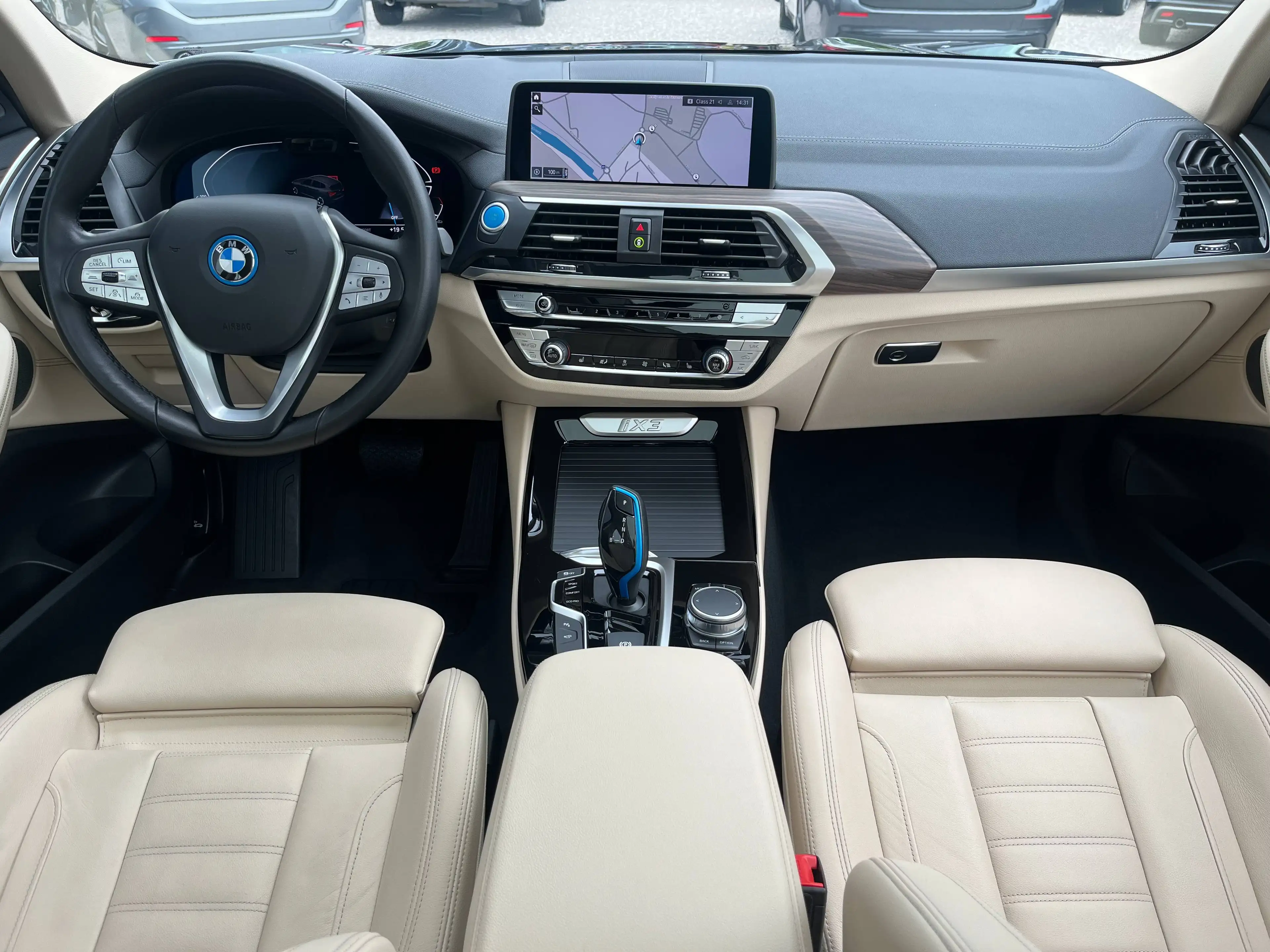 BMW iX3 iX3 74 kWh Panodak/Leder/Sportzetels/HUD/360'CAM/Trekhaak/SOH99.2% — photo 14