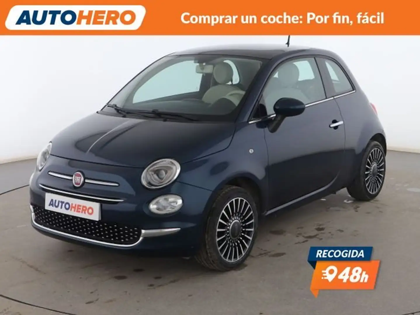 Fiat 500 1.2 Lounge Azul - 1