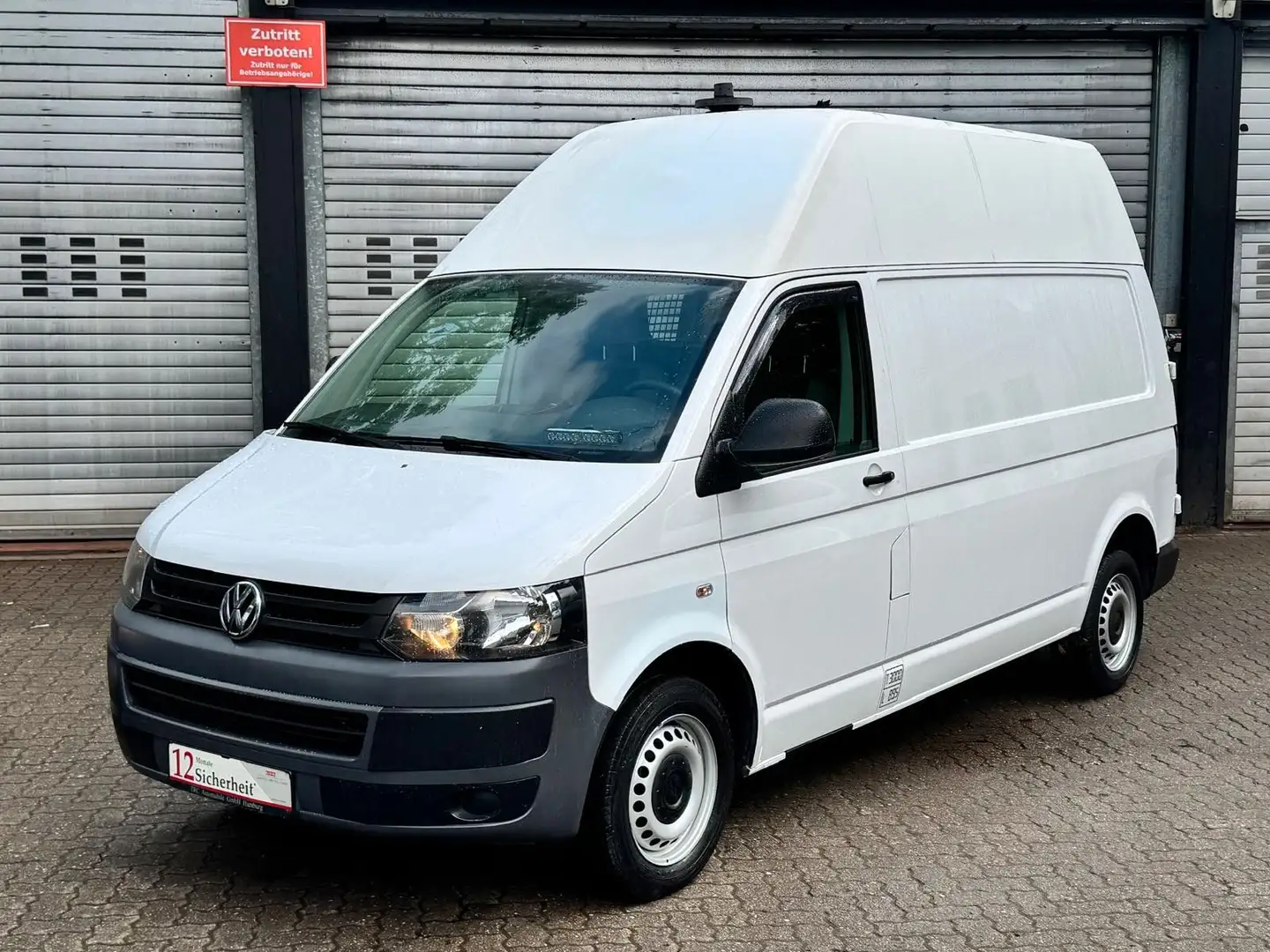 Volkswagen T5 Transporter Kombi Kasten-Hochdach lang Benzin Weiß - 2