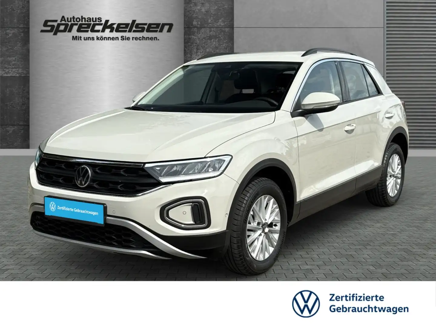 Volkswagen T-Roc 1.5 TSI Life++Aut.++LED++Navi++ACC++ Klima Navi Gris - 1