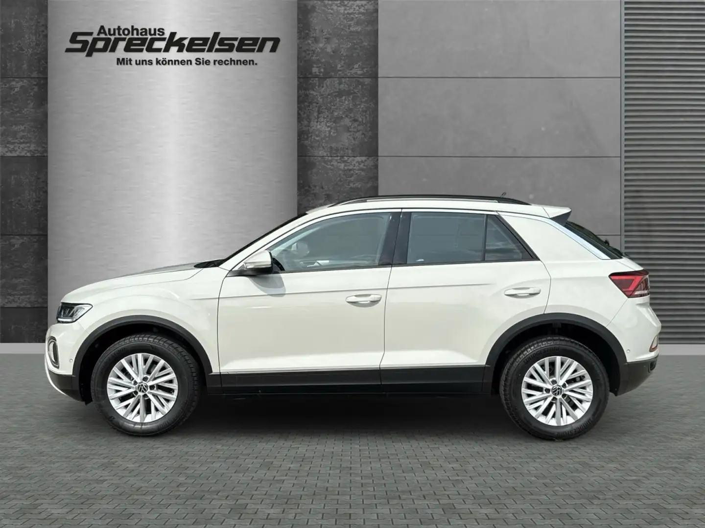 Volkswagen T-Roc 1.5 TSI Life++Aut.++LED++Navi++ACC++ Klima Navi Gris - 2