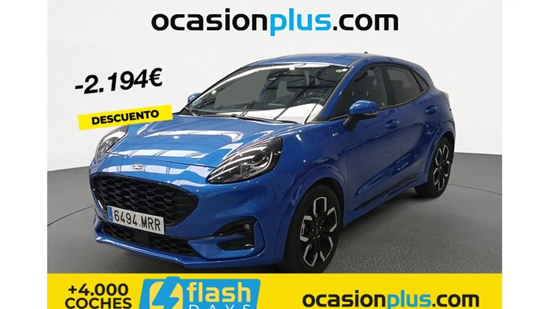 Ford Puma 1.0 EcoBoost MHEV ST-Line X Aut. 155 Azul - 1