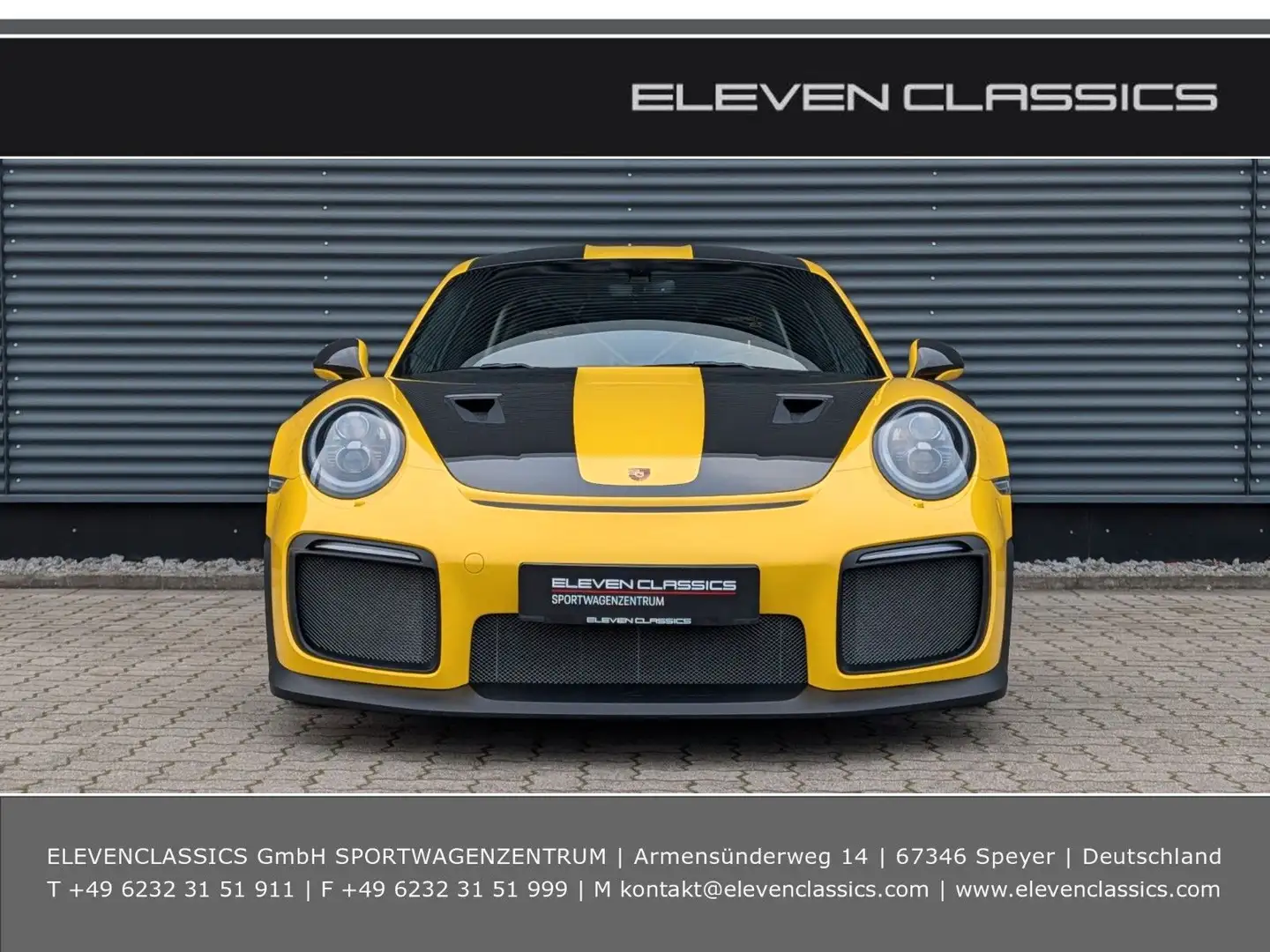 Porsche 991 GT2 RS *Weissach, Liftsystem* Gelb - 2