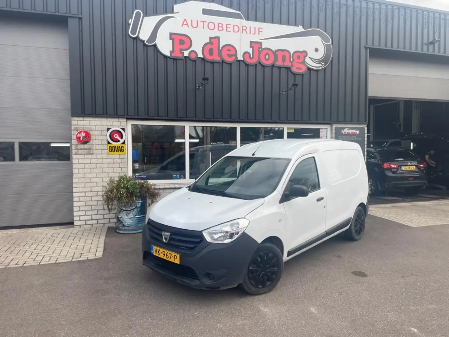 Dacia Dokker 1.5 DCI 75 AMBIANCE- AIRCO-TREKHAAK-SCHUIFDEUR Wit - 1