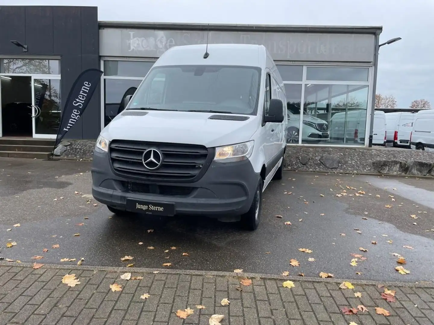 Mercedes-Benz Sprinter 319 CDI KA/MAXI/L3H2/AUTOMATIK/AHK3,5t/NA Weiß - 2