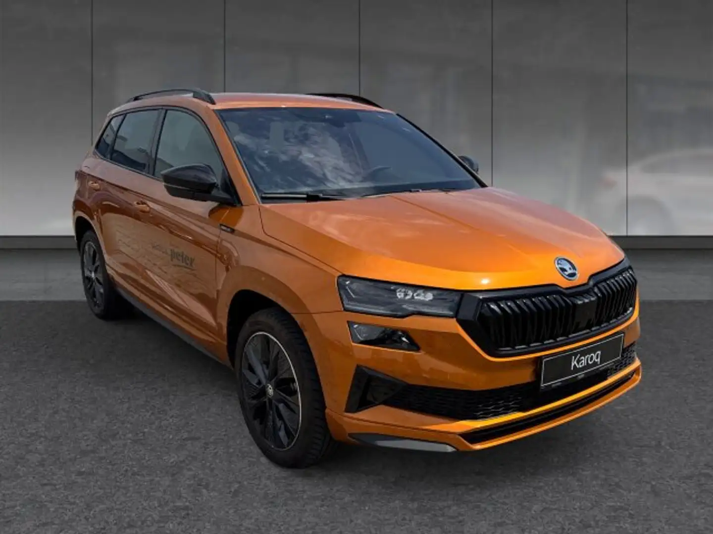 Skoda Karoq KAROQ SPORTLINE 1.5 TSI DSG **AHK*NAVI*MATRIX** Orange - 2