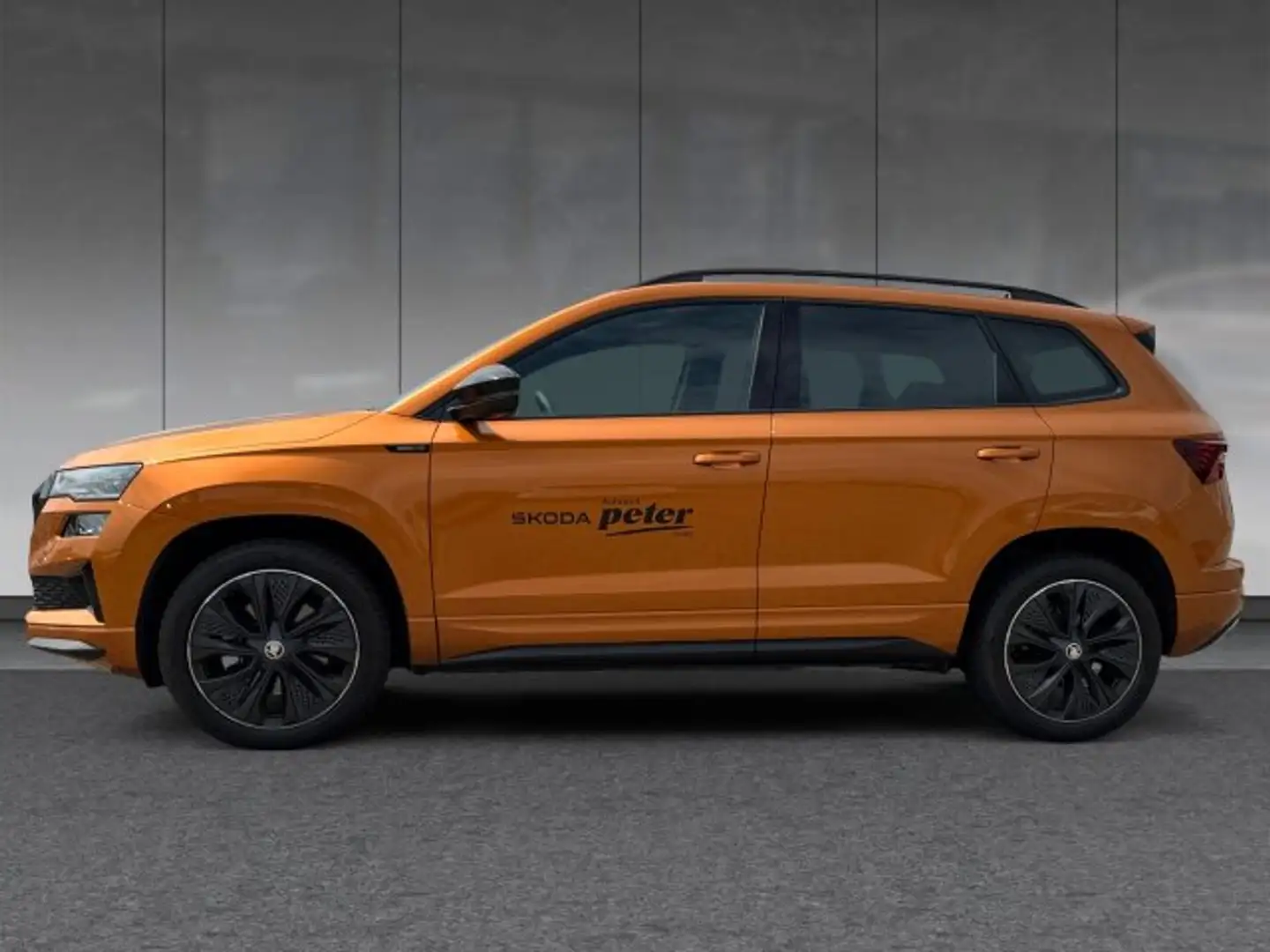 Skoda Karoq KAROQ SPORTLINE 1.5 TSI DSG **AHK*NAVI*MATRIX** Orange - 2