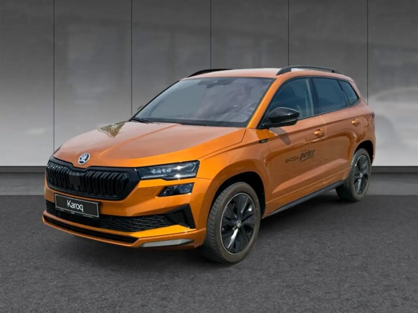 Skoda Karoq KAROQ SPORTLINE 1.5 TSI DSG **AHK*NAVI*MATRIX** Orange - 1