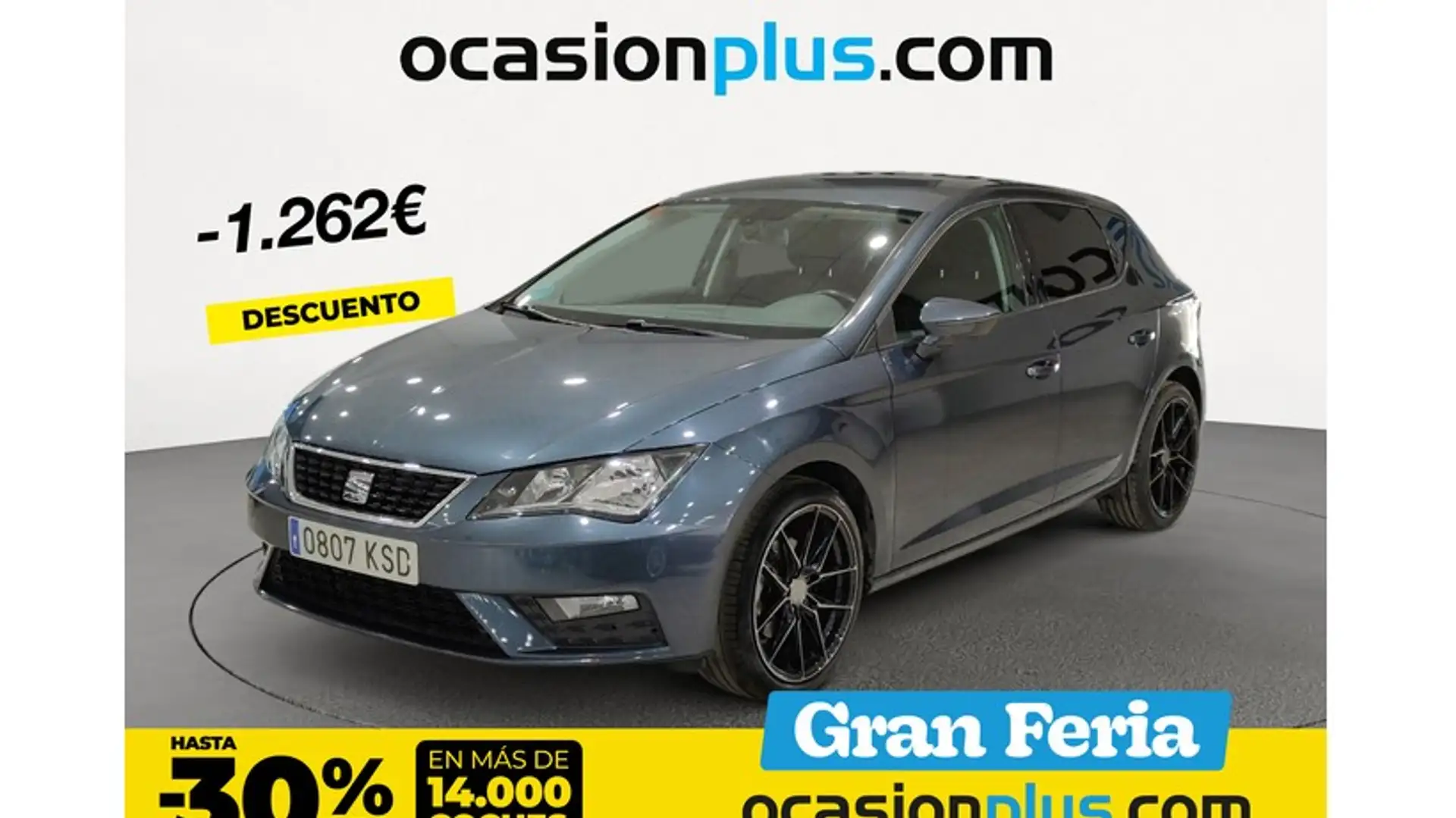 SEAT Leon 1.6TDI CR S&S Style 115 Gris - 1