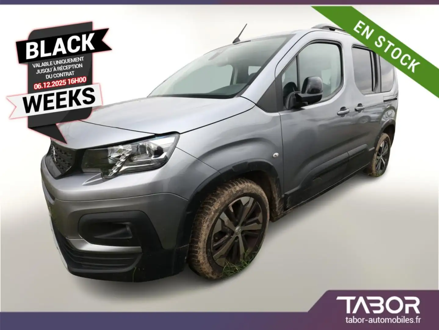 Peugeot Rifter L1 1.5 BlueHDi 130 Aut. GT-Line Gris - 1