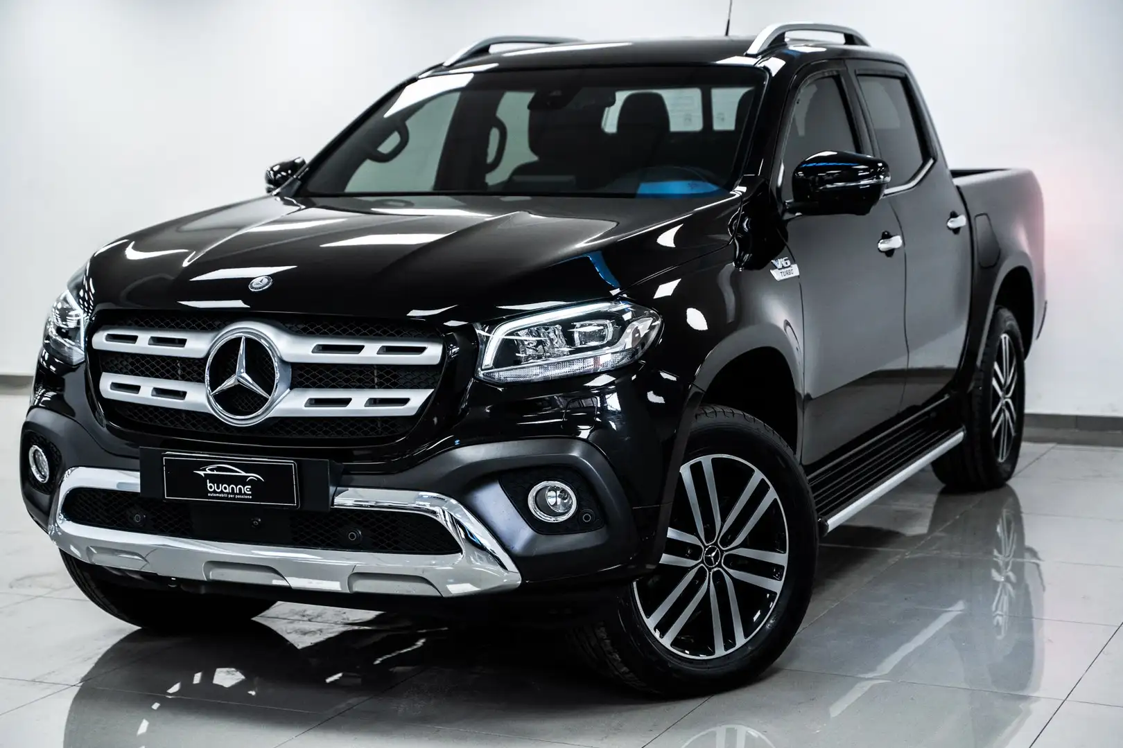 Mercedes-Benz X 350 D V6 POWER 4MATIC AUTO CAM 360° LED UFF. ITALY Nero - 1