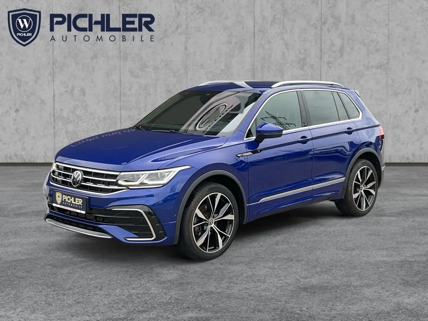 Volkswagen Tiguan R-Line TDI SCR 4MOTION DSG Blau - 1