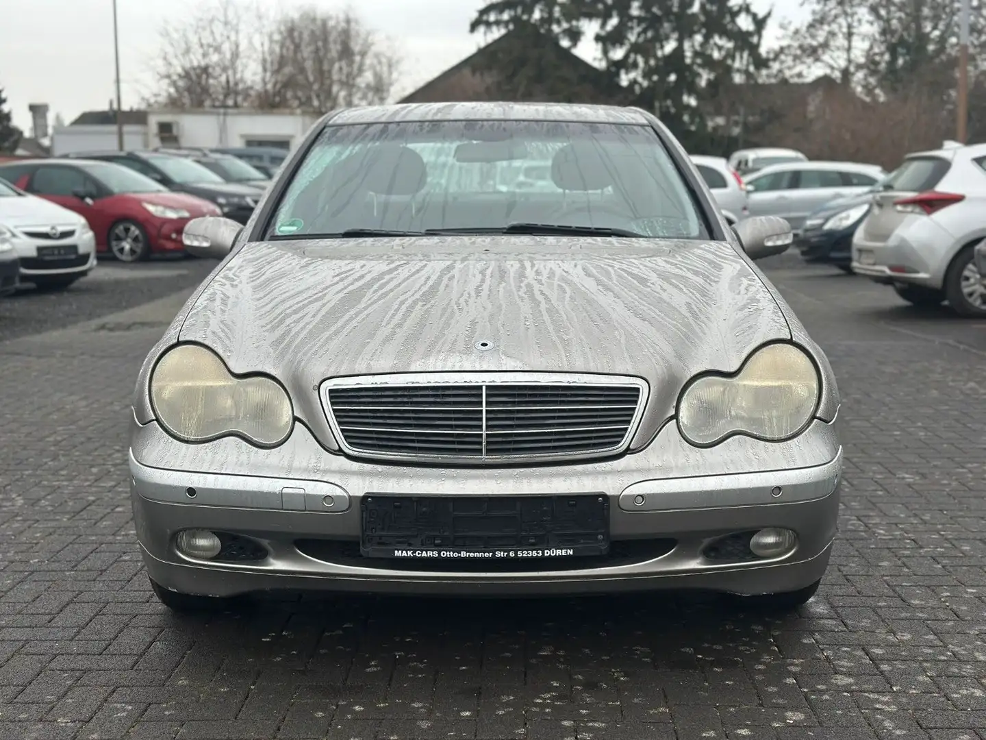 Mercedes-Benz C 180 Kompressor Limousine*TÜV NEU*KUNDENAUFTRAG Silber - 2