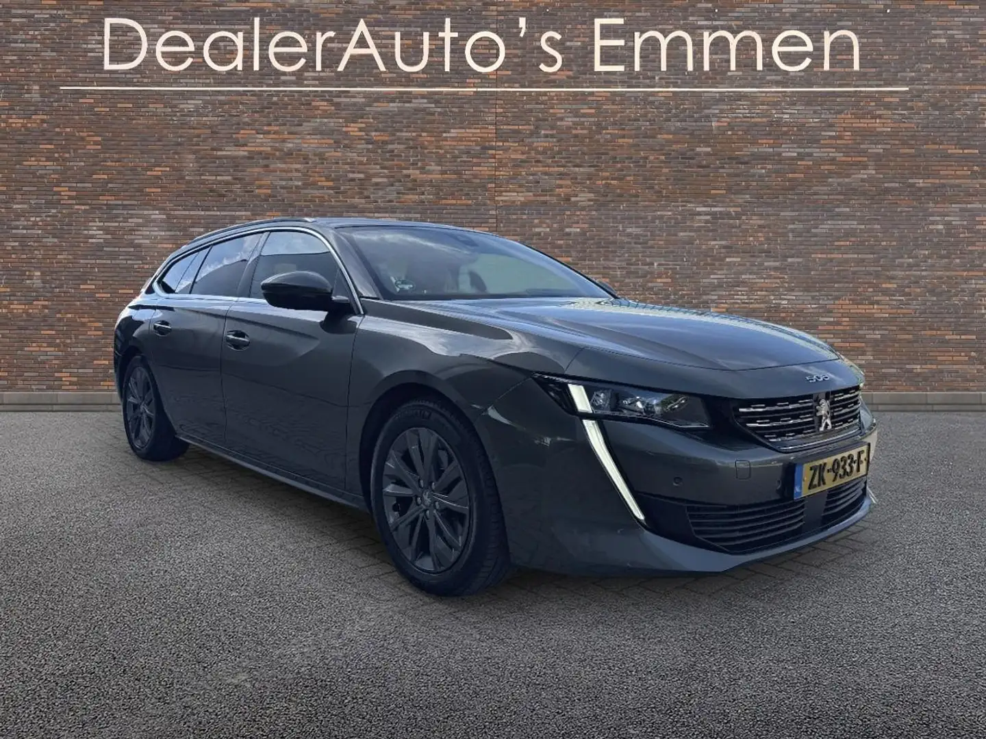 Peugeot 508 SW 1.6 182PK ECC LEDER NAVIGATIE TREKHAAK siva - 1