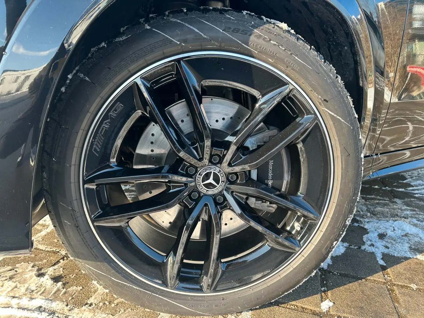 Mercedes-Benz GLE 450 d 4M Coupe AMG DISTR,HUD,PANO,BURM,AHK Schwarz - 2