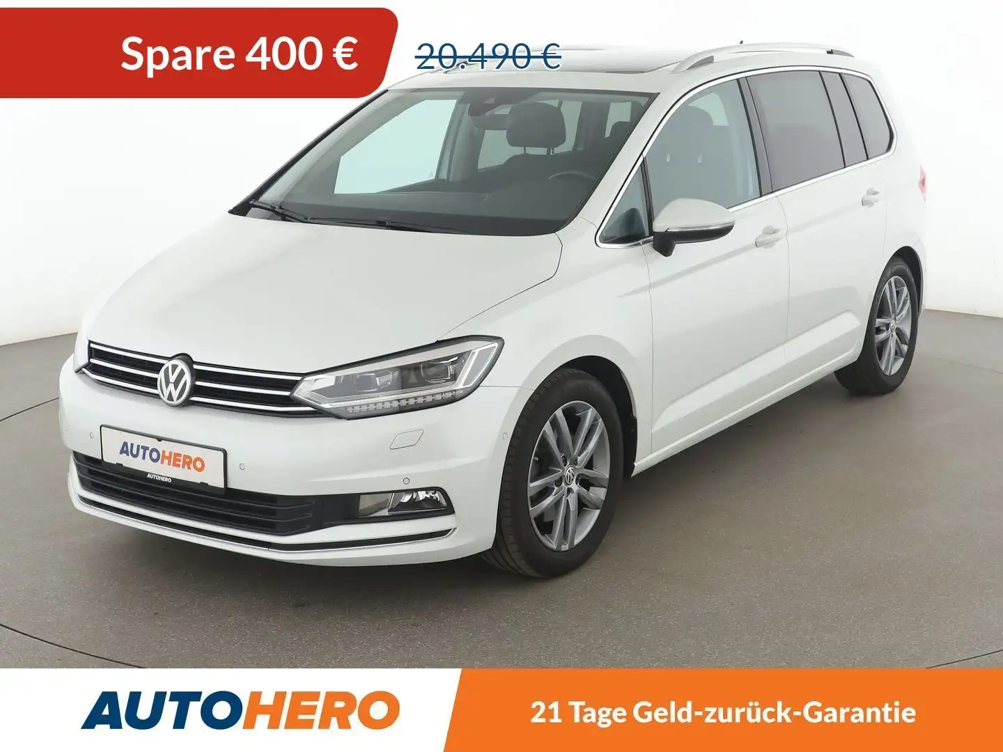 Volkswagen Touran 2.0 TDI Highline BMT Aut. *NAVI*LED*ACC*SHZ* Alb - 1