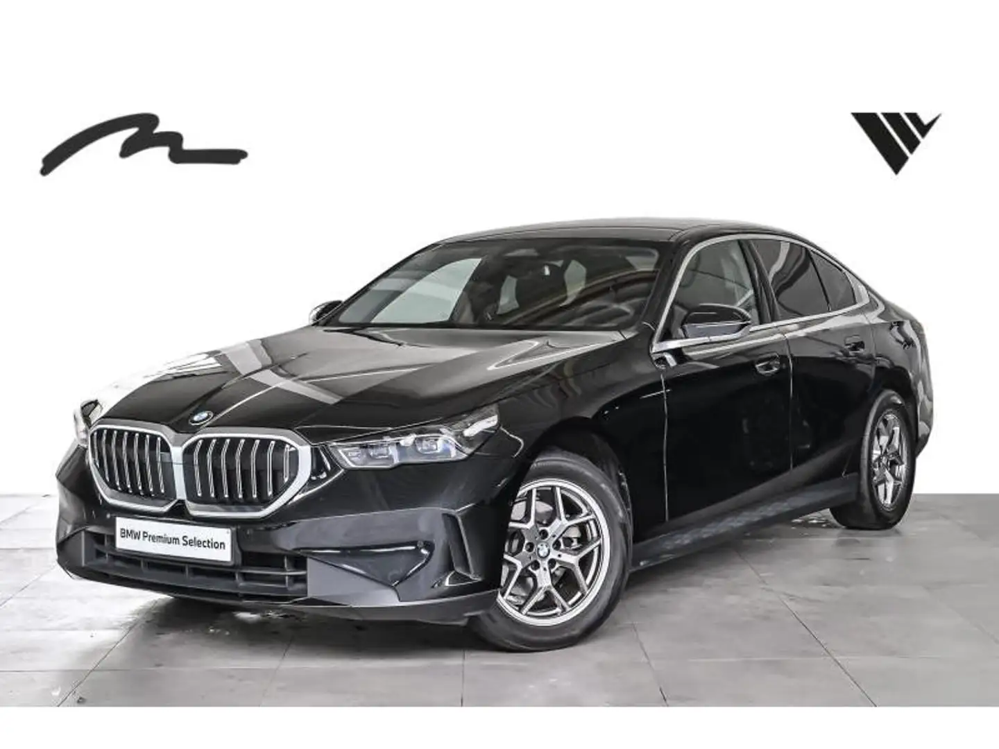 BMW 520 2 ans/jaar garantie-NEW PRICE:61;889€ Zwart - 1