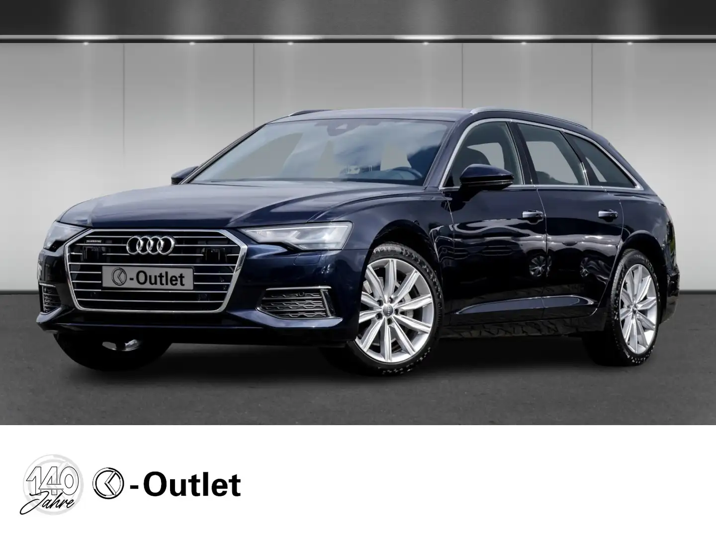Audi A6 Avant design 45 TDI qu. Tour Nav+ VC+ Keyless L... Blauw - 1