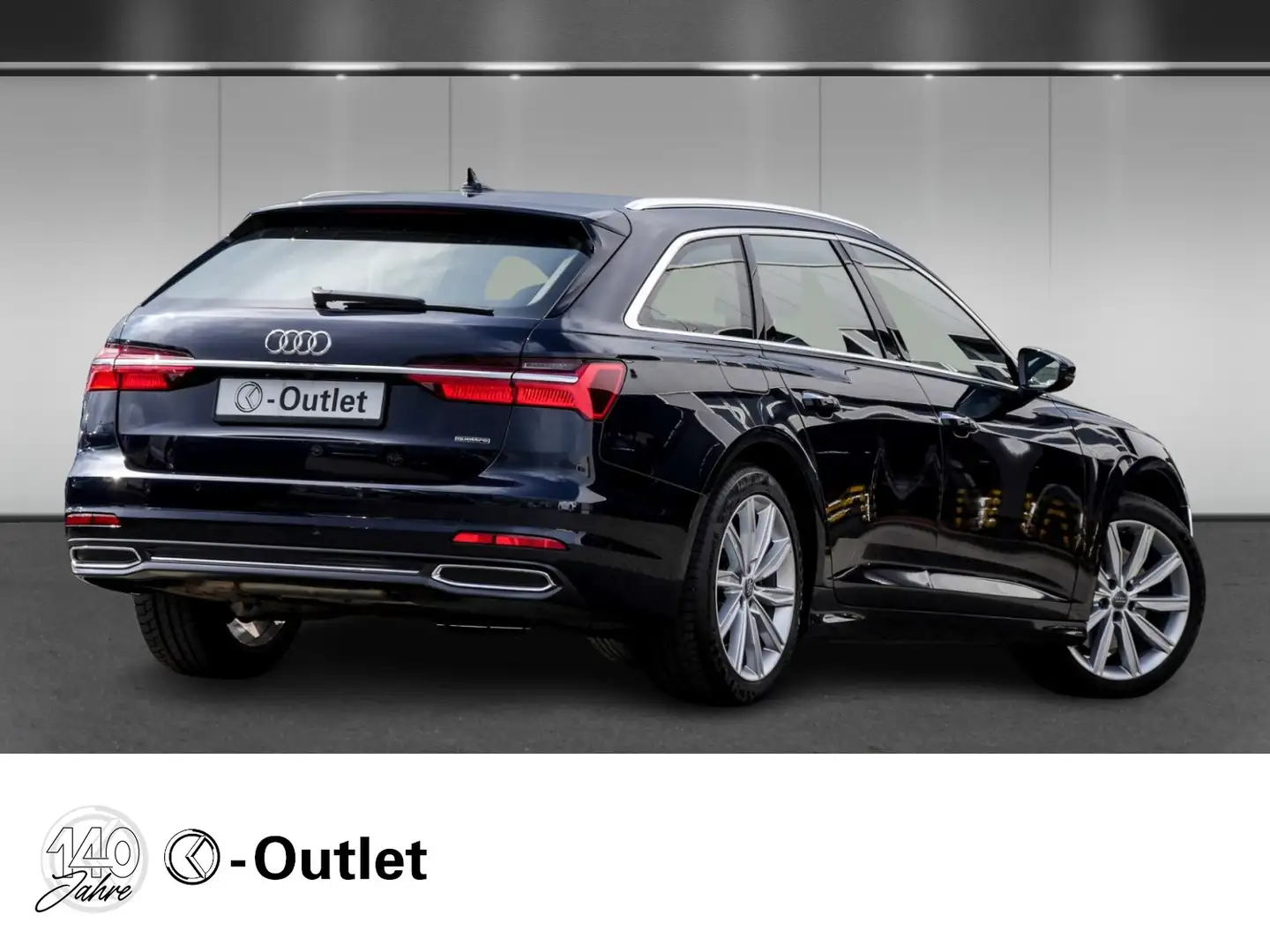 Audi A6 Avant design 45 TDI qu. Tour Nav+ VC+ Keyless L... Blauw - 2