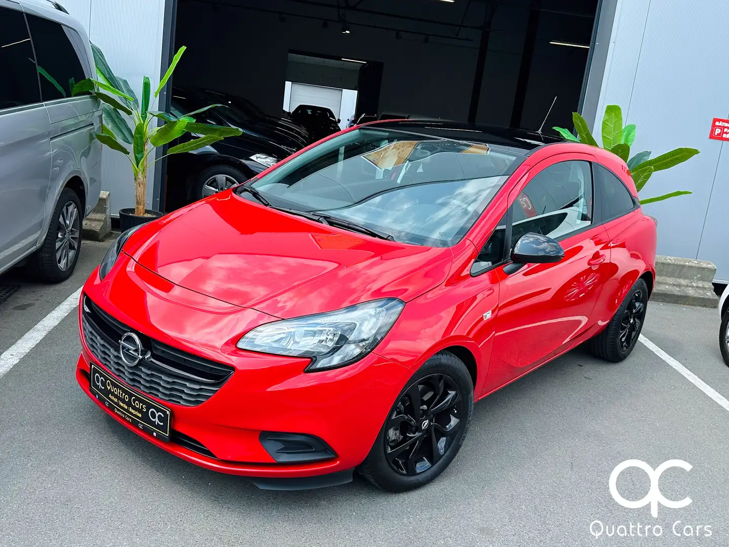 Opel Corsa 1.0Turbo - Black Edition - 1er Proprio - Unique Rojo - 1
