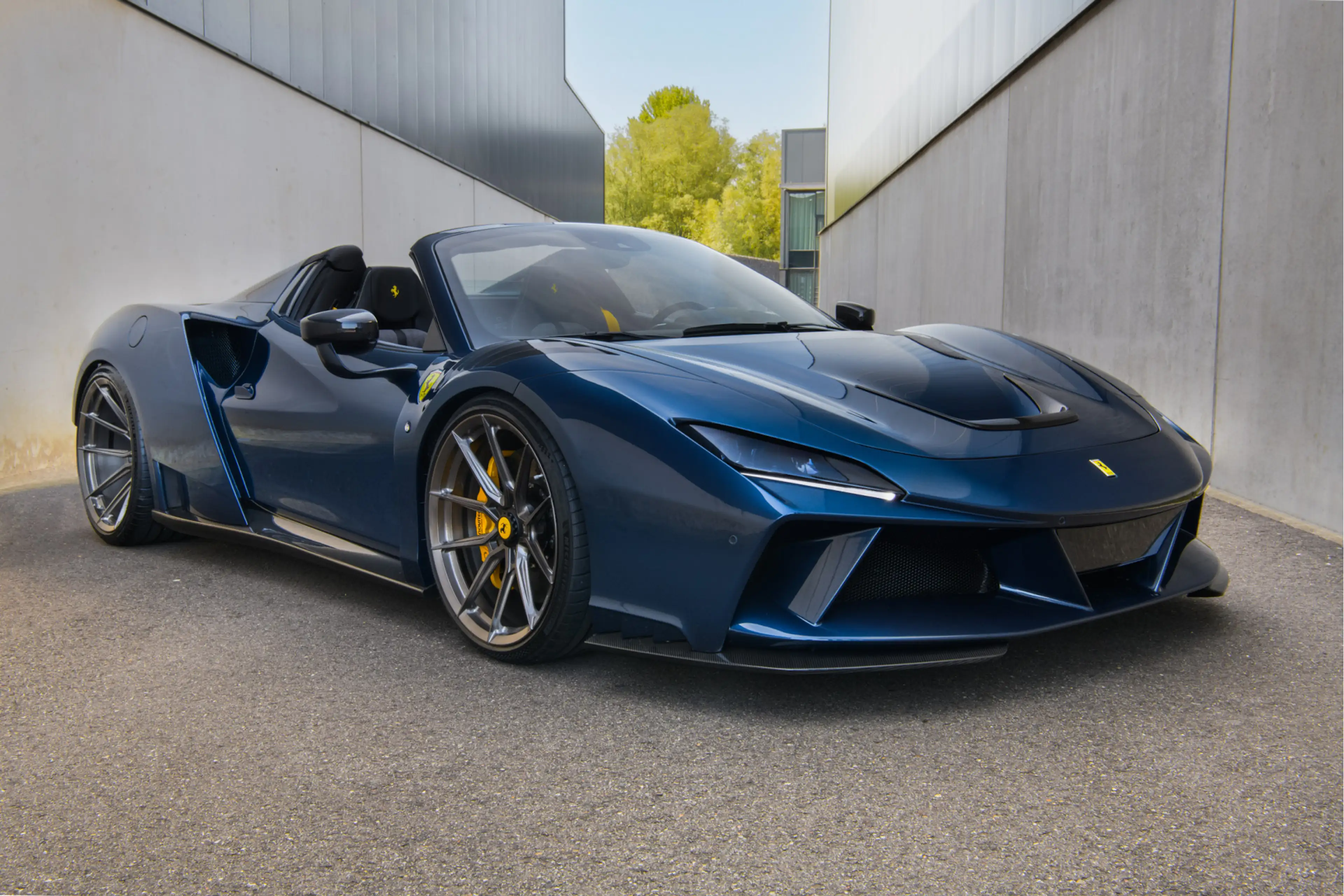 Ferrari F8 Spider Novitec N-Largo 1 of 15 Limited WideBody Blu Swate