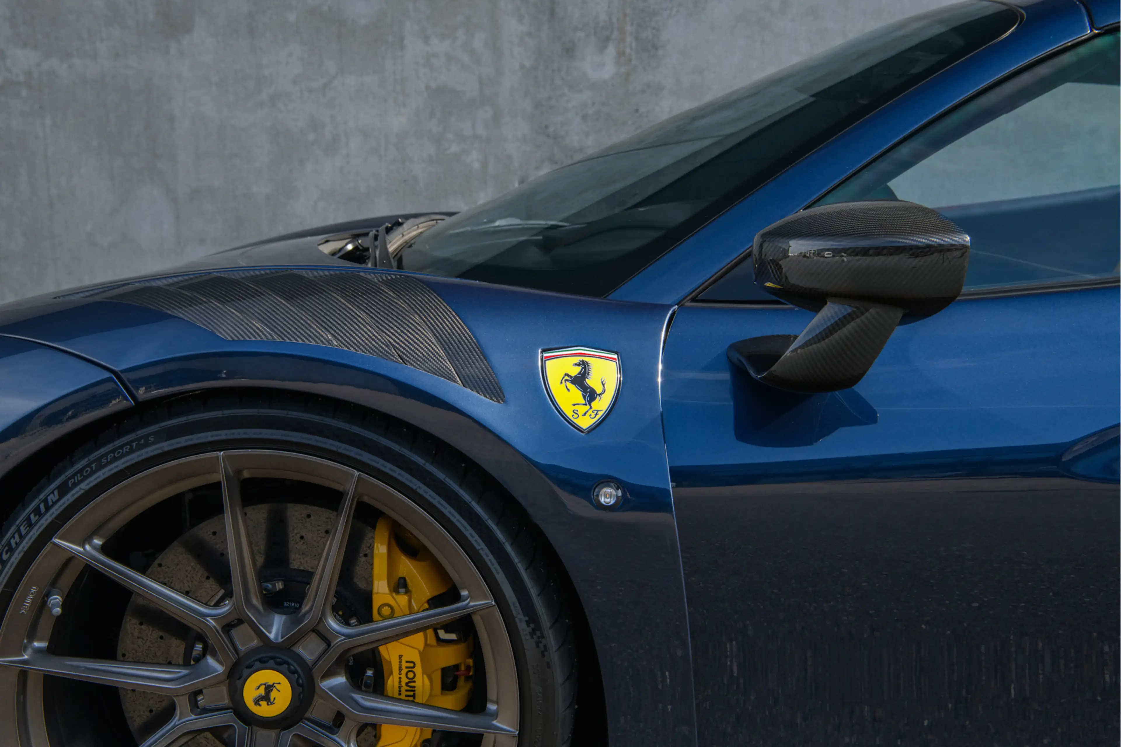 Ferrari F8 Spider Novitec N-Largo 1 of 15 Limited WideBody Blu Swate — photo 21
