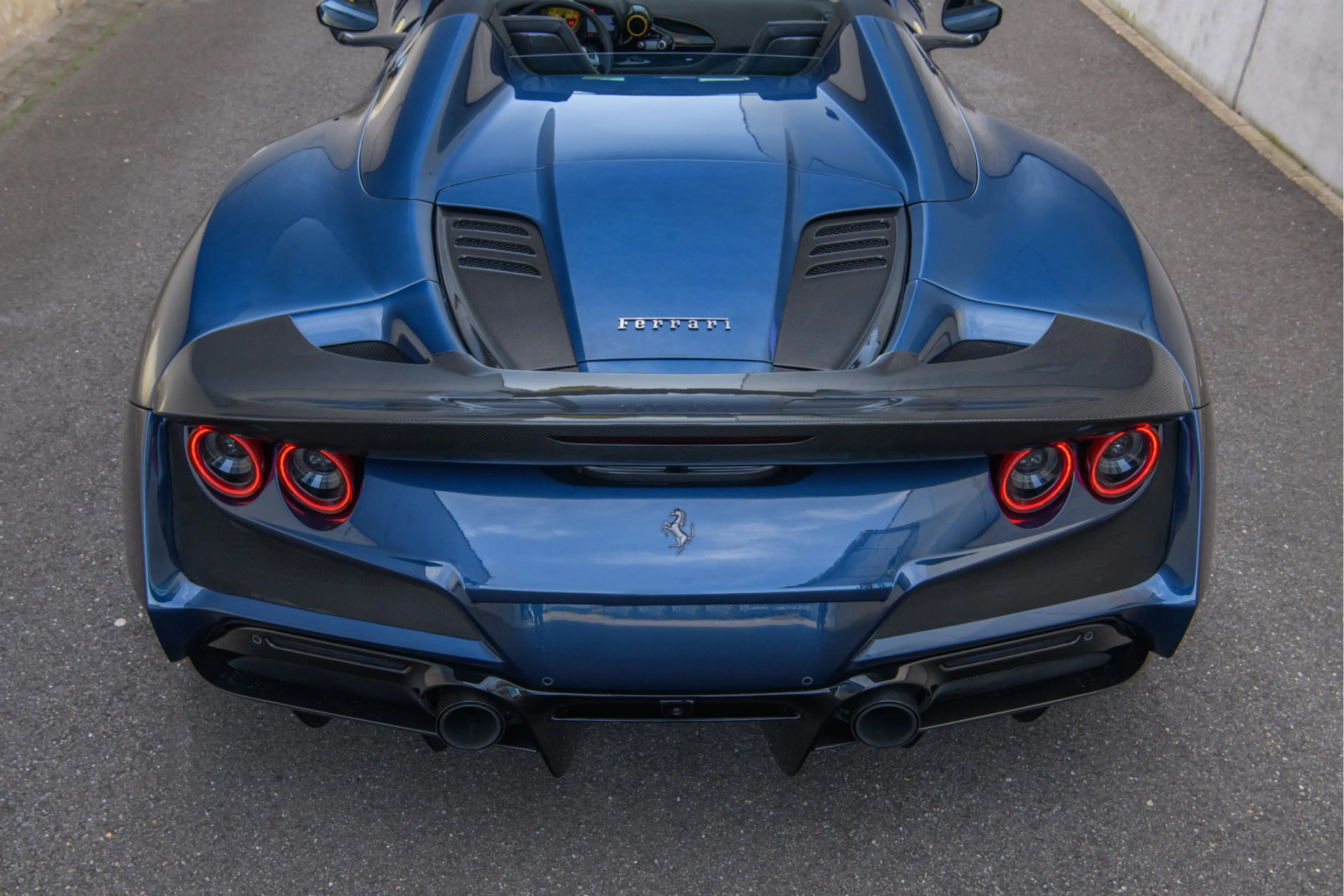 Ferrari F8 Spider Novitec N-Largo 1 of 15 Limited WideBody Blu Swate — photo 32