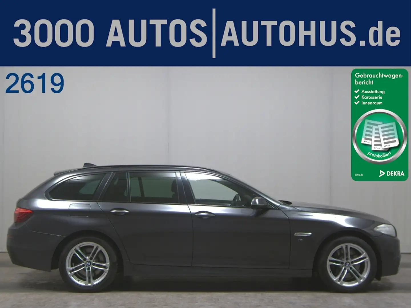 BMW 530 dA Touring xDr M-Sport Navi Pro Pano HuD HiFi Grau - 1