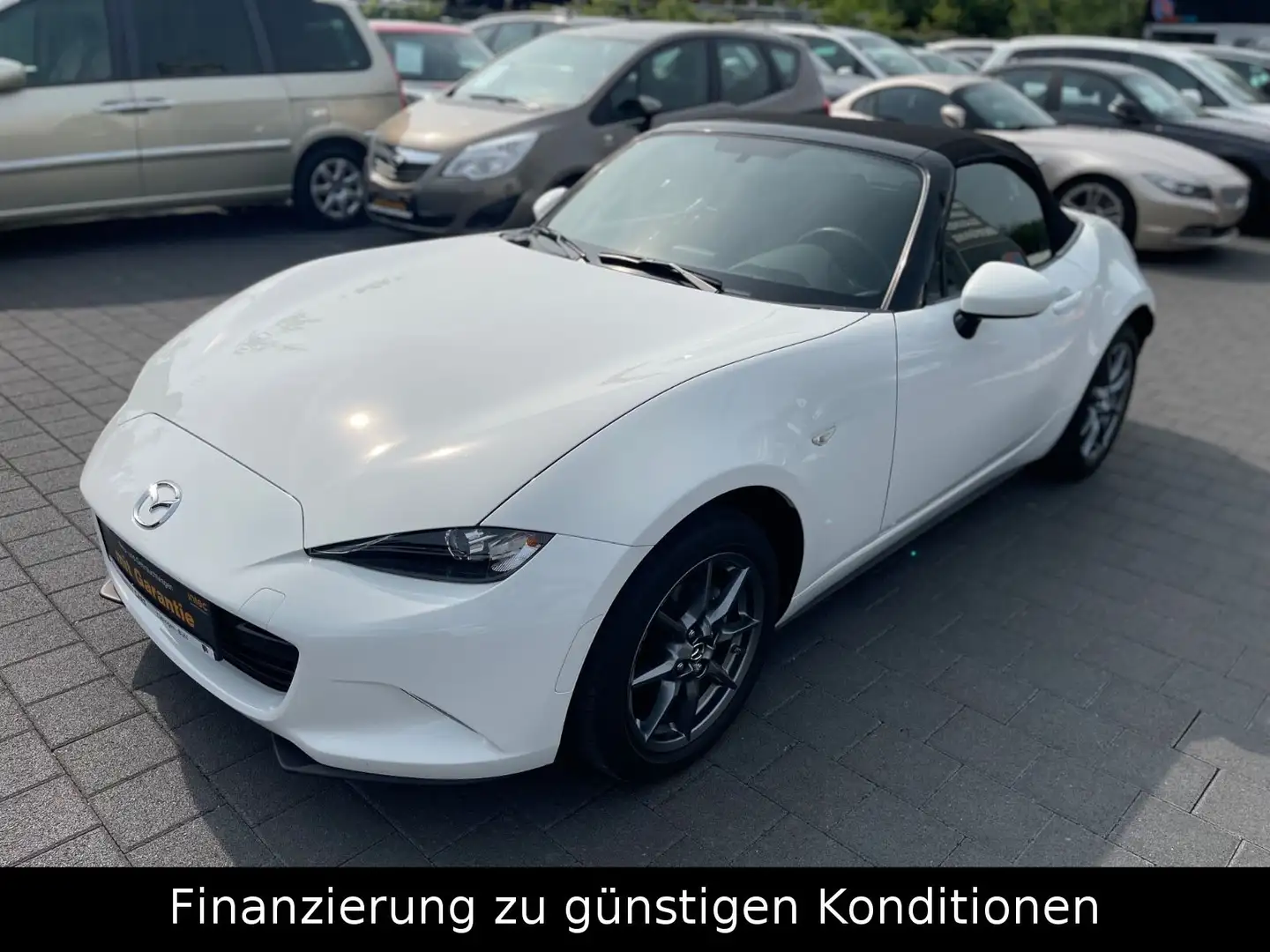 Mazda MX-5 Prime-Line Skyactiv Technology *AC*1 Hand* Blanc - 1