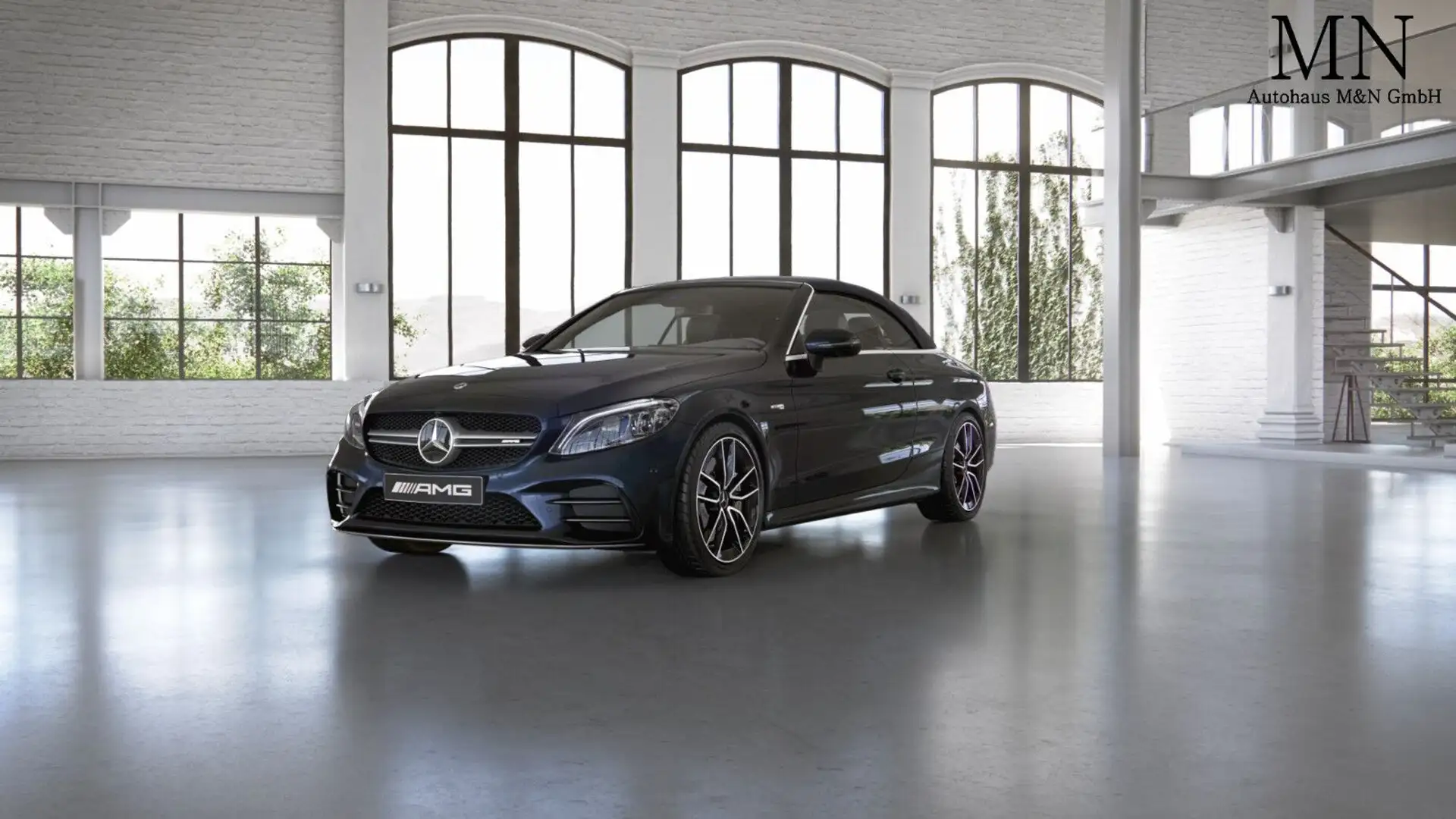 Mercedes-Benz C 43 AMG 4M *MultiBeam* Virtual* Sitzklima* Kék - 1
