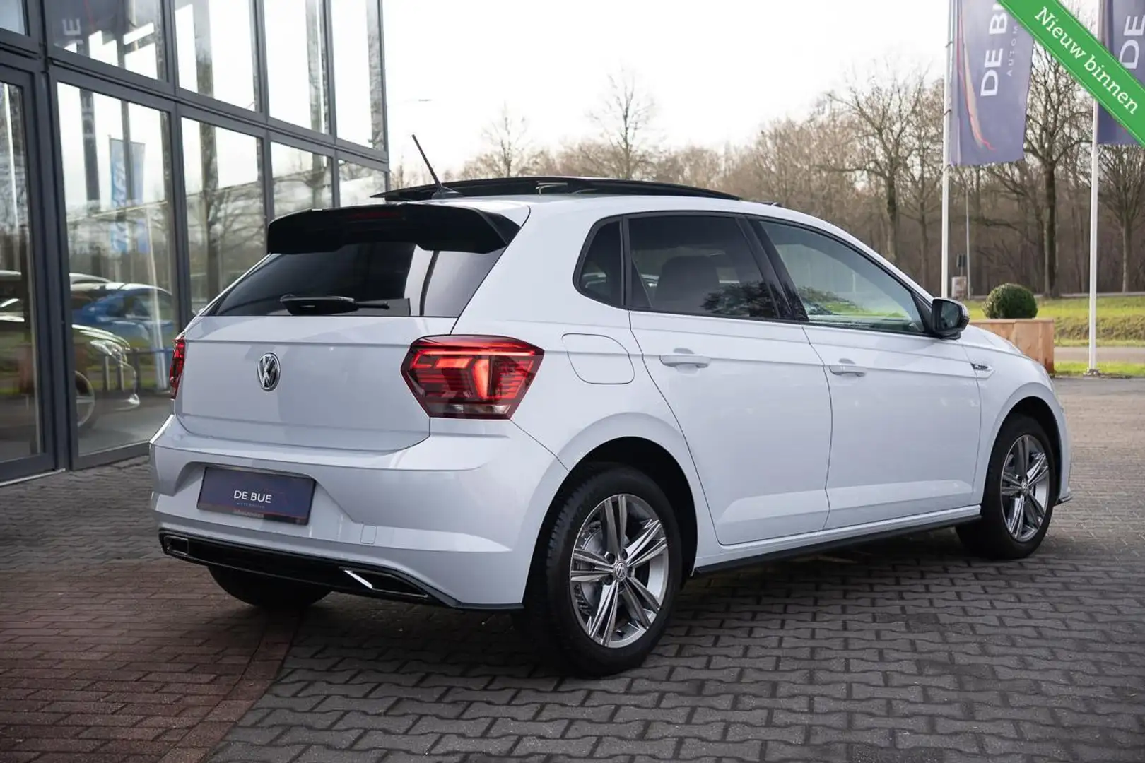 Volkswagen Polo 1.6 TDI R-Line DSG|1ste Eig|Org NL NAP|Highline|Pa Weiß - 2