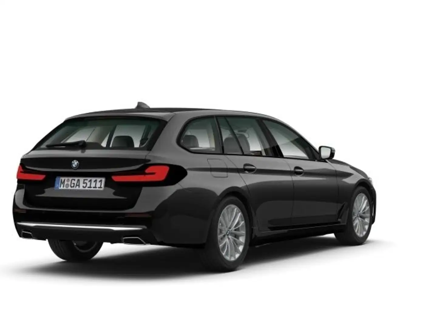 BMW 530 i xDrive Touring Luxury Line Aut. Klimaaut. Schwarz - 2