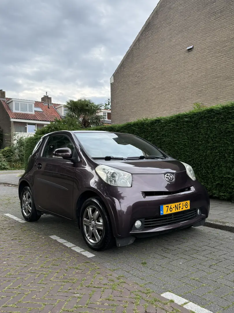 Toyota iQ 1.0 VVTi Aspiration | 2de eigenaar | NL auto Фіолетовий - 1